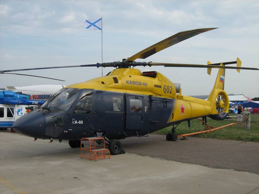 Ка-60У – второй летающий экземпляр ещё советской вертолётной программы программы Ка-60