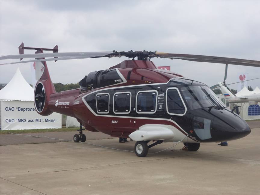 Вертолёт Ка-62, который «вот-вот взлетает» уже пятый год…