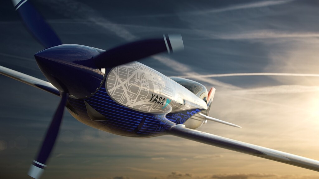 Spirit of innovation, самолет, электрический самолет