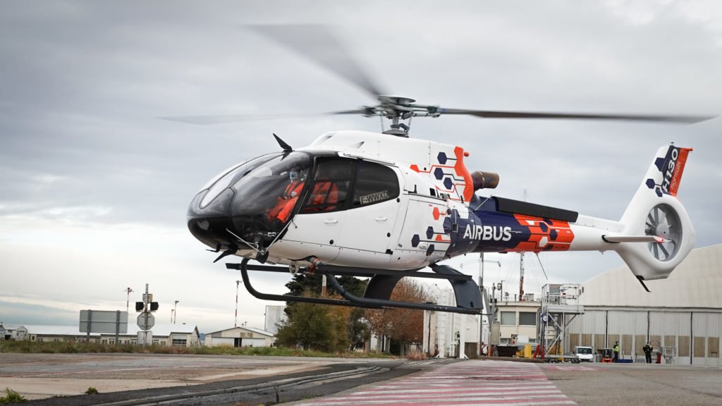 Airbus Helicopters начала тестирование летающей лаборатории H130 Flightlab