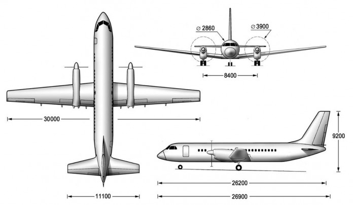 самолет, Ил-114-300, Илюшин, Ил, турбовинтовой двигатель ТВ7-117СТ-01, турбина,