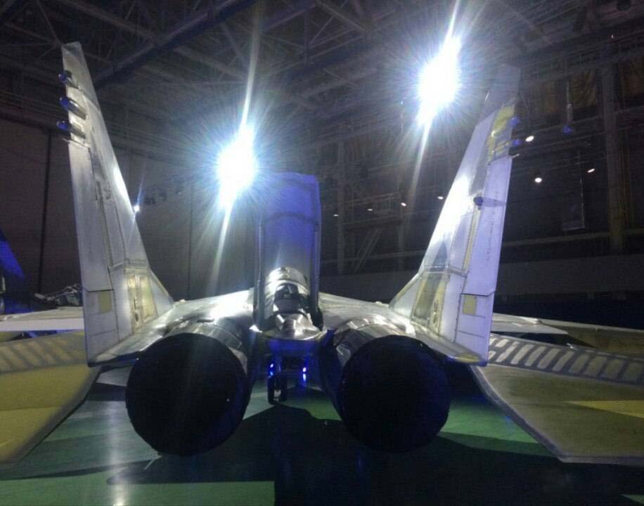 Серийный двухместный многоцелевой истребитель МиГ-35 на презентации в Луховицах – 27 января 2017 г.