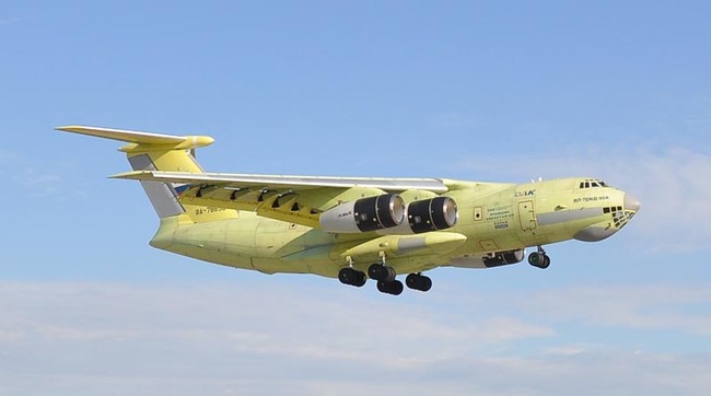Ил-76МД-90А совершил свой первый полёт 22 сентября 2012 года