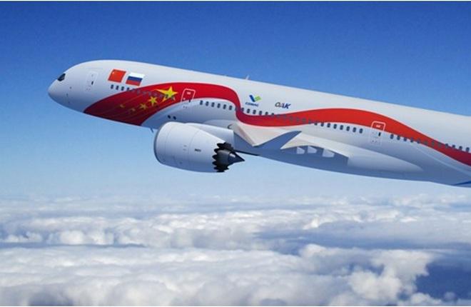 Так будет выглядеть российско-китайский широкофюзеляжный самолёт