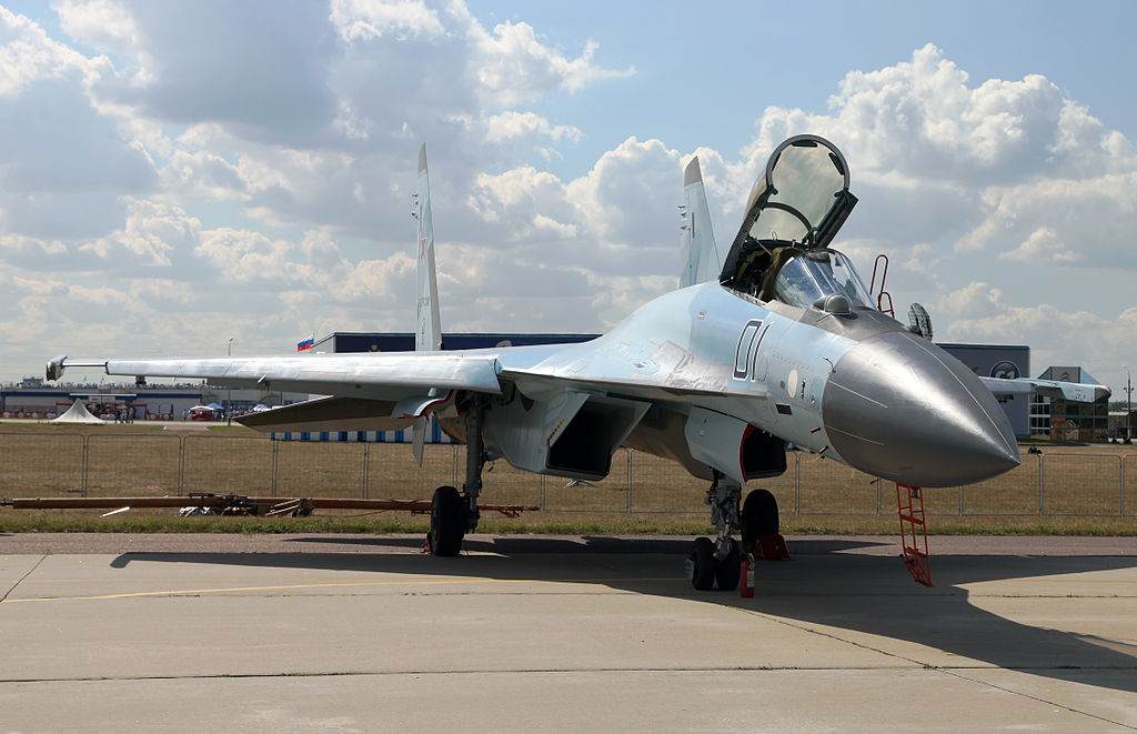 Су-35С на праздновании столетия ВВС России, 2012 г.
