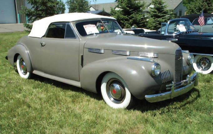 Cadillac LaSalle, 1940г., автомобиль,  плавные линии,  «Дженерал моторс