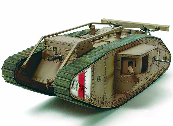 фронт, танк Mk IV,  британский,  вооружение