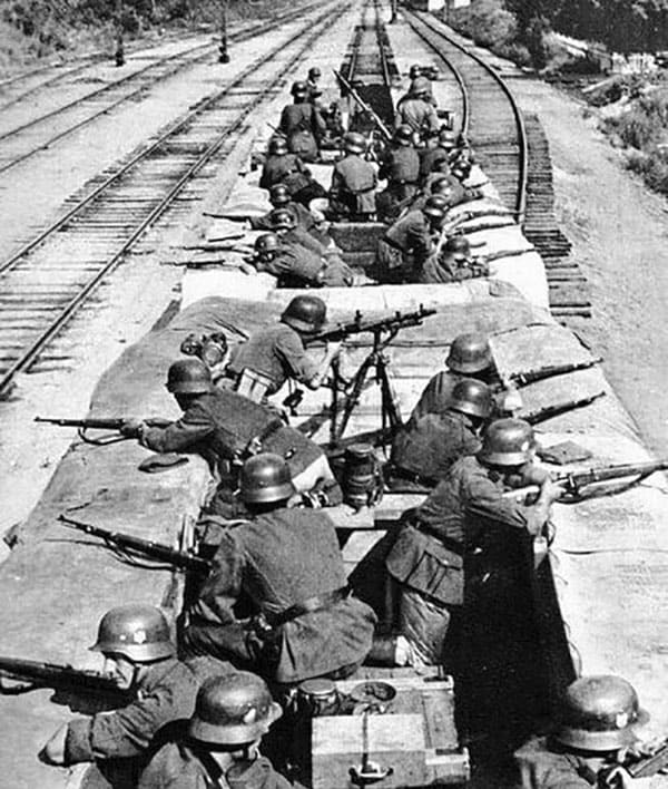 немецкий бронепоезд, группа армий Юг, ширококолейный