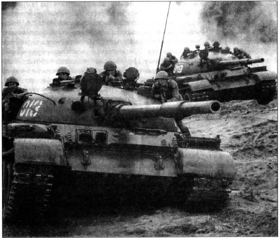 танк т-62, средний танк, вооружение танка