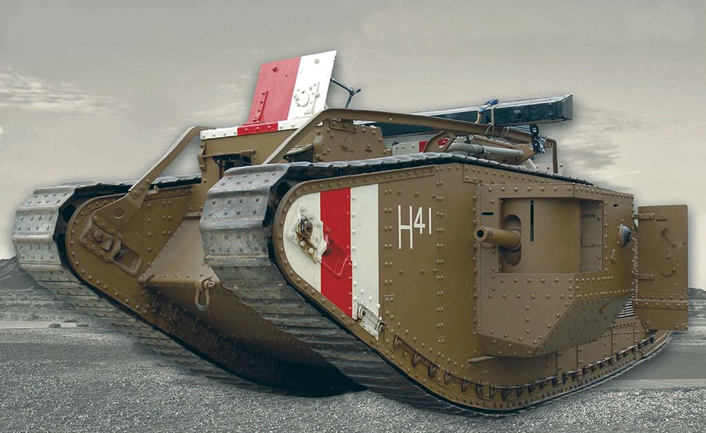 танк Mk V, тяжелый танк, Британия