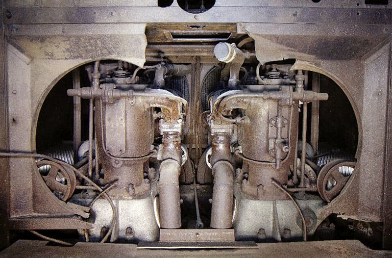конструкция, танк A7V, двигатель Даймлер