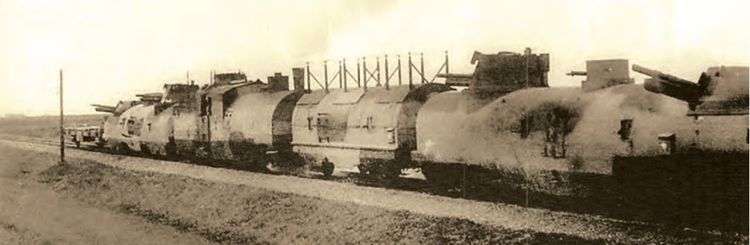 бронепоезд poznanczyk, артиллерийский вагон, штурмовой вагон