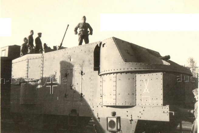 бронепоезд kampfzug 2, 20 мм зенитка, броневагон 