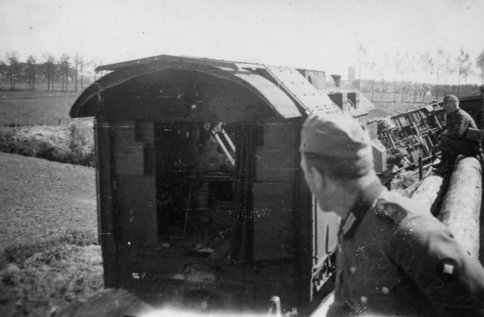 броневагон, бронепоезд kampfzug 1, немецкая армия 