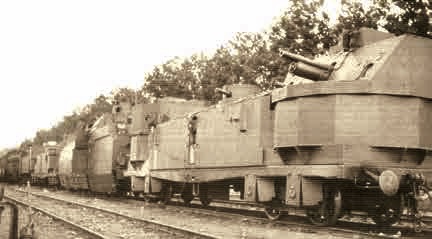 артиллерийский вагон, бронепоезд pierwszy marszalek, поезд panzerzug 10 