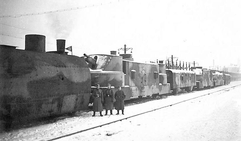 бронепоезд grozny, артиллерийский броневагон, поезд panzerzug 21