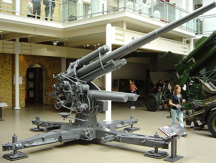 зенитные пушки, Flugabwehrkanone Flak, бронепоезд