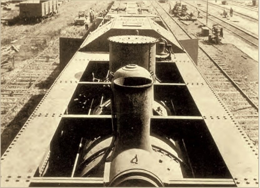 паровоз, конструкция бронепоезда, японская бронетехника