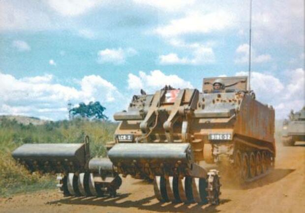 M113, минный трал, инженерная рота, Вьетнам
