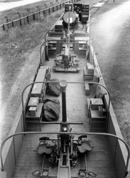 бронепоезд, британский, пушка Bofors
