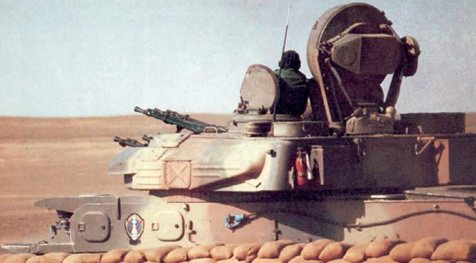 артиллерийская башня ЗСУ-23-4, «Шилка», ракеты