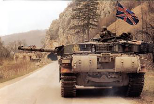 Challenger, Босния, танки, Югославия