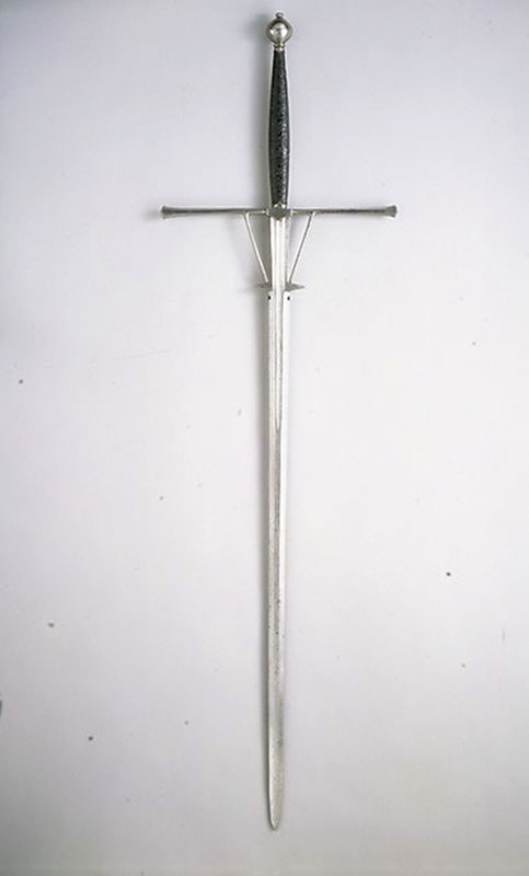 самурай, западноевропейский двуручный меч
