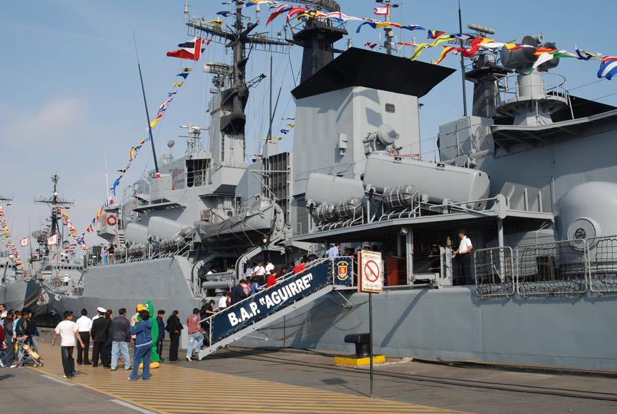 крейсер агирре, перуанский флот, боевой корабль