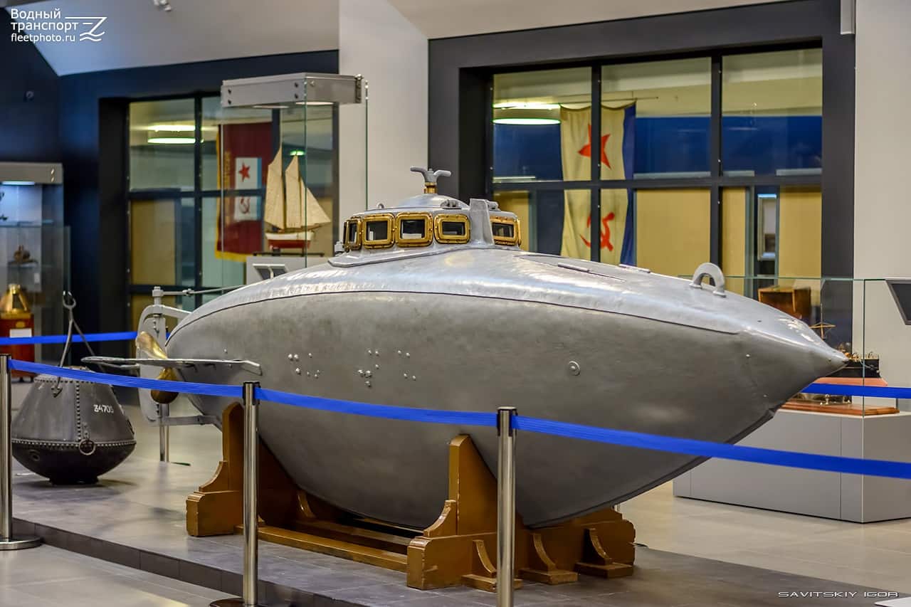 подводная лодка, лодка джевецкого, музей петербурга