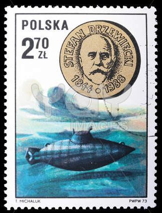 почтовая марка, память о джевецком, лодка джевецкого