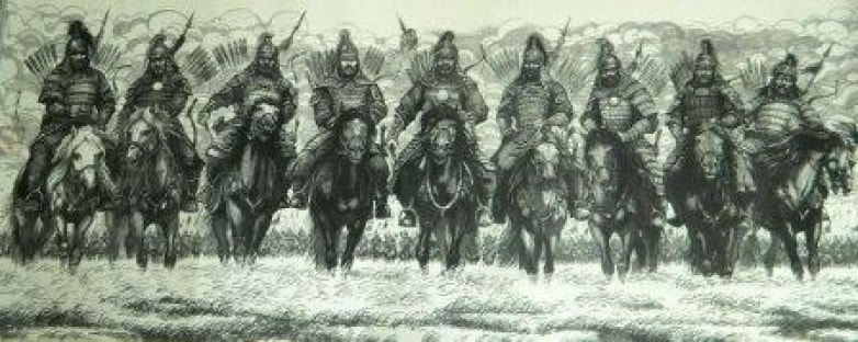 джунгарская кавалерия, бой из луков, тактика