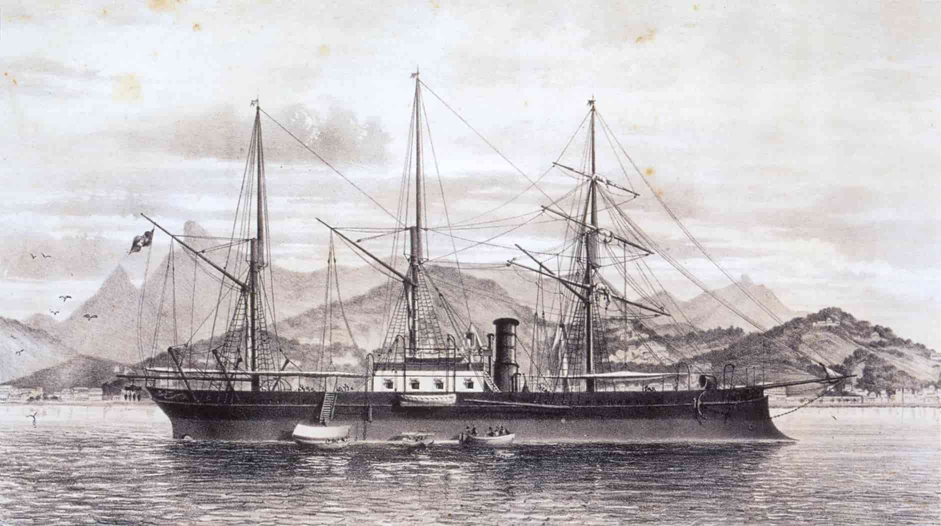 броненосец Brazil, бронированный корабль, французская постройка