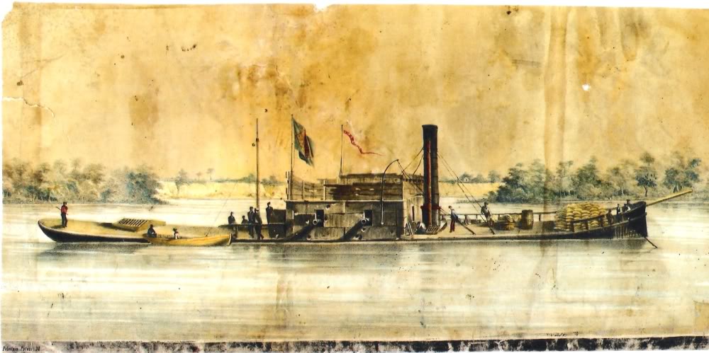 броненосец Barozzo, речная флотилия, отечественная постройка