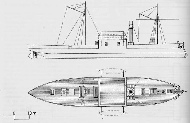 броненосец Tamandare, речной пароход, паровая машина