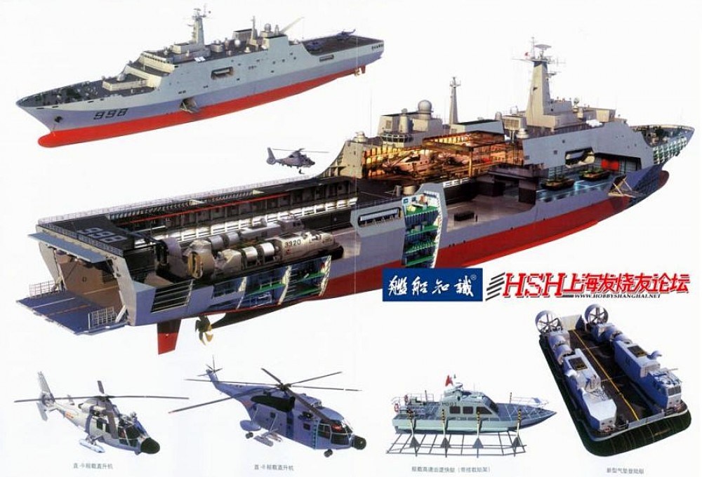 Корабль китайского проекта 071