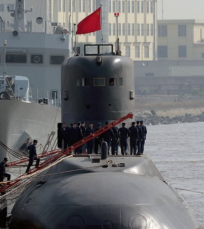 Китай, подводная лодка, «Чанчжэнь-4», база
