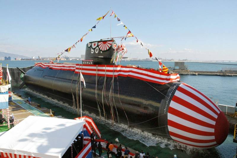 подводная лодка класс Soryu, Япония, субмарина, двигатель Стирлинга 