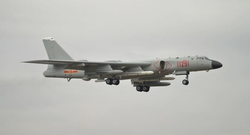 Китайский бомбардировщик Н-6, НОАК, ВВС Китая