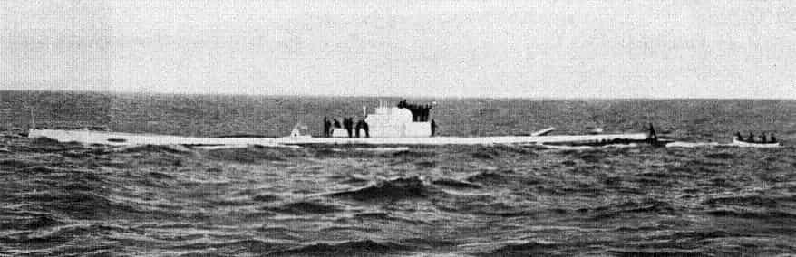Немецкая подводная лодка U-21 в походе