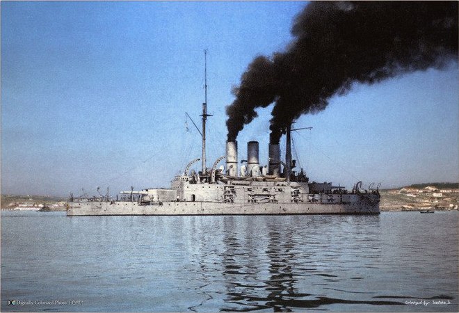 броненосец пантелеймон,модернизация корабля, первая мировая война