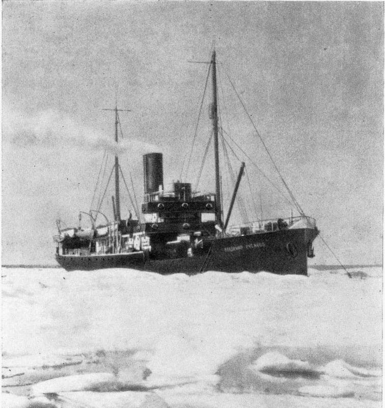 ледоходный пароход,«Владимир Русанов», 1916 г