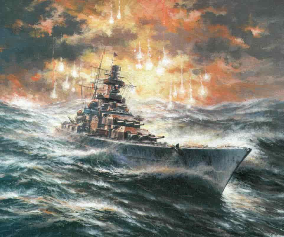 Бой «Шарнхорста» с английскими крейсерами