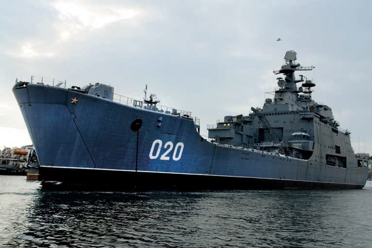 десантный корабль, БДК «Иван Рогов», ВМФ, Россия