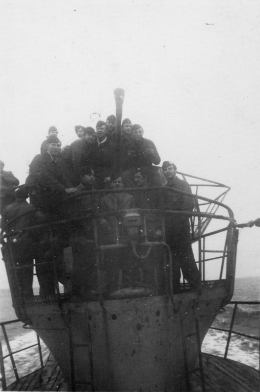 экипаж u 270, мостик лодки, немецкая субмарина