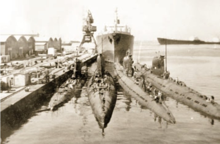 подводные лодки, лодки 5-й эскадры, порт Александрия