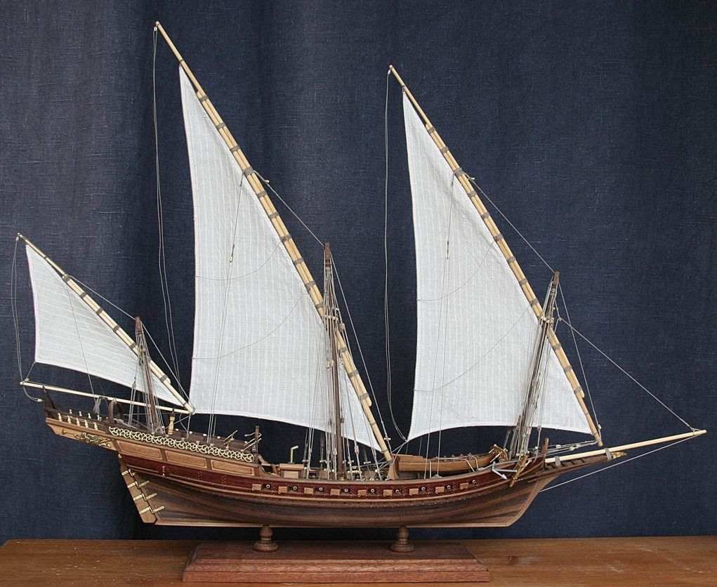 модель шебеки,средиземноморский флот, морской корабль