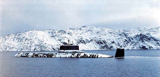 пларб пр.941, подводная лодка акула, ракетный подводный крейсер