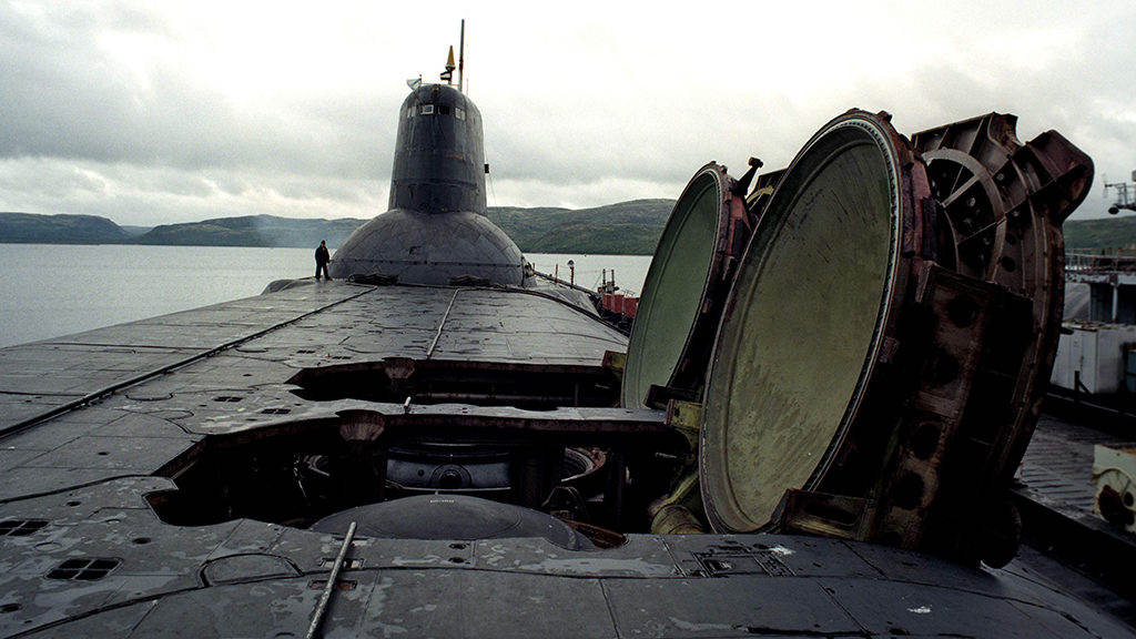 ракетная шахта подлодки, подводная лодка пр.941, флот россии