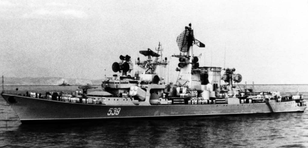 5 эскадра, карибский кризис, большой противолодочный корабль, корабль николаев, проект 1134Б