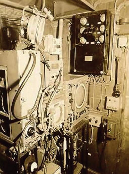 аппаратура, РЛС типа 291, боевой пост, борт корабля